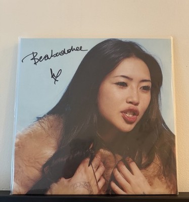 Beabadoobee This Is How Tomorrow Moves SIGNED Jacket Blue Vinyl LP