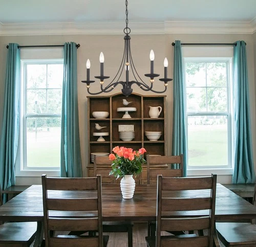 Minka Lavery 1045 Westchester County 5 Light 28"W Taper Candle - Farm House - Picture 3 of 3