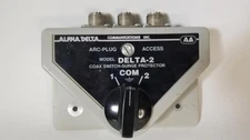 Alpha Delta Delta-2B 2 Position SO-239 Lightning Surge Protected RF Coax Switch