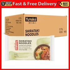 Yutaka White Low Carb Shirataki konjac Noodles 170 g (Pack of 12)