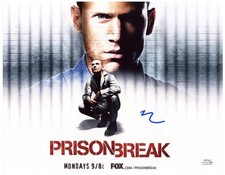 Dominic Purcell Signed Autographed 11x14 Prison Break Photo ACOA