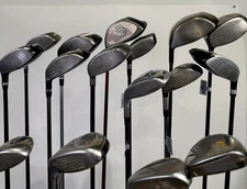 Wholesale Lot of 24 Drivers, Fairway Woods, and Hybrids. Assorted Brands.