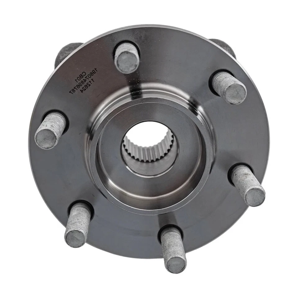 Par de bujes de rueda delanteros o traseros, lado conductor y pasajero para Dodge Viper 2015-2017 Foto 3 de 4