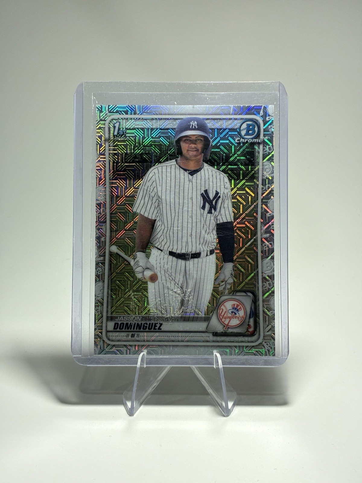 2020 Bowman - Chrome Prospects Jasson Dominguez #BCP-8 Mojo Refractor (RC)