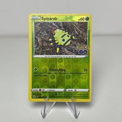 Ditto (Spinarak) - 006/078 - Pokemon Go Common Reverse Holo Unpeeled NM
