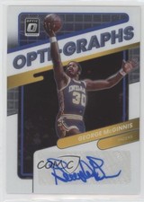 2021-22 Panini Donruss Optic Opti-Graphs 71/99 George McGinnis Auto HOF 0qw3