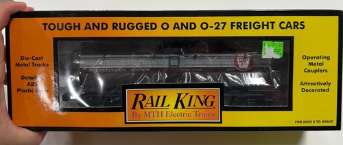 Escala O - MTH RailKing 30-73189 Pennsylvania Fuel Service Tank Car 492006 O4787 | Zustand: New