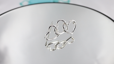 186005 TIFFANY&Co. ティファニー 1984 トリプルオープンハート