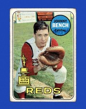 1969 Topps Set-Break # 95 Johnny Bench LOW GRADE (filler) *GMCARDS*