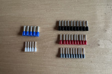 40 manguitos terminales KNIPEX aislados 0,5 - 2,5 mm² sin usar industria