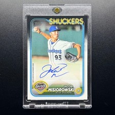 Jacob Misiorowski autograph topps