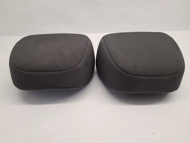 07-11 Juego de 2 reposacabezas delanteros CHEVROLET AVEO de tela negra diestro y derecho Foto 4 de 4