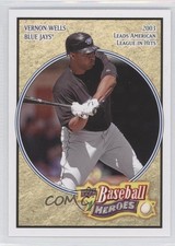 2008 Upper Deck Baseball Heroes Vernon Wells #170 2u3