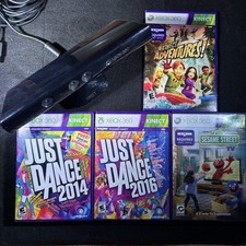Microsoft XBOX 360 Kinect sensor + Kinect Gam...