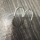 Detailed Earrings Banana Republic Silver