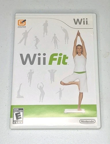 Wii Fit (Nintendo Wii, 2008) - Disc and Case - Tested & Working