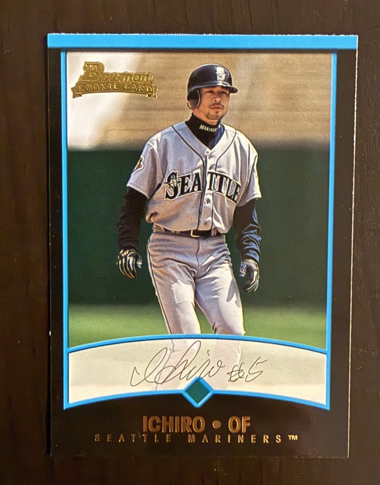 2001 Bowman Draft Picks & Prospects Ichiro Suzuki Rookie #BDP84 Mariners MLB