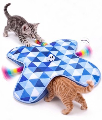 Interactive Smart Cat Toy for Indoor Cats - Chasing & Pouncing Fun, Engaging Pla