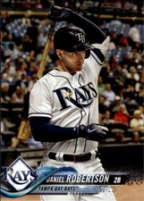 2018 Topps Update #US244 Daniel Robertson Tampa Bay Rays