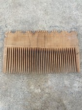 Asian Hand Carved Wooden Hair Comb
