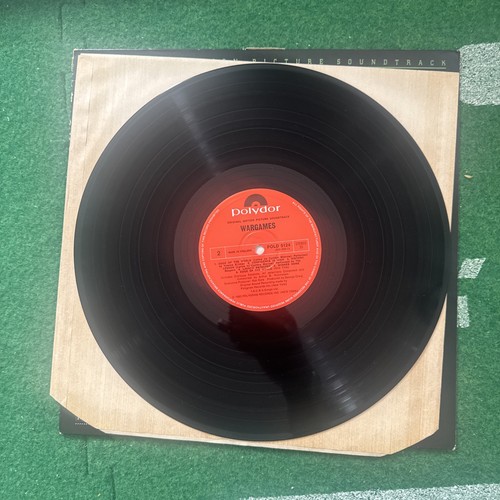 WARGAMES Soundtrack Vinyl Record POLYDOR 1983 Near Mint - Picture 6 of 6