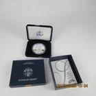 2007 W US MINT AMERICAN 999 SILVER EAGLE $1 DOLLAR TROY OZ PROOF BULLION COIN