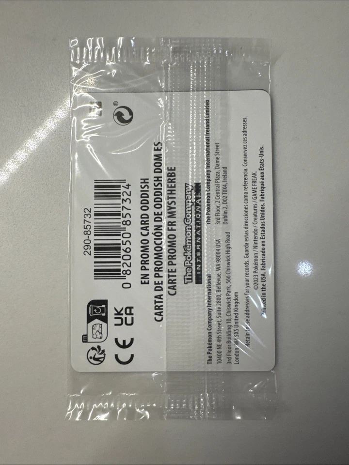 Oddish 102 Sv: Scarlet & Violet Promo Cards Regular - Image 2 of 2