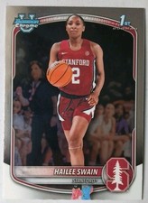 Topps 2024-25 Bowman Chrome Hailee Swain 1st  #BCP-38 Stanford Basketball