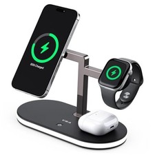 4 in 1 Wireless Charging Station for Apple MagSafe Charger,Fast Charging