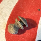 Dug Civil War 💥 🇺🇸 💣 Leather Box Finial For Bullets