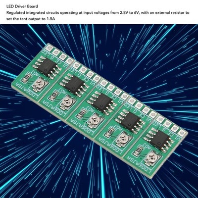 LED Driver Board 30 To 1500MA Adjustable Rugged LED Constant Current Driver For