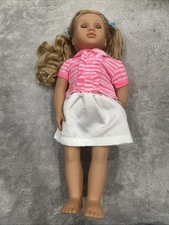 OG Our generation Doll Blonde Hair Green Eyes 18  