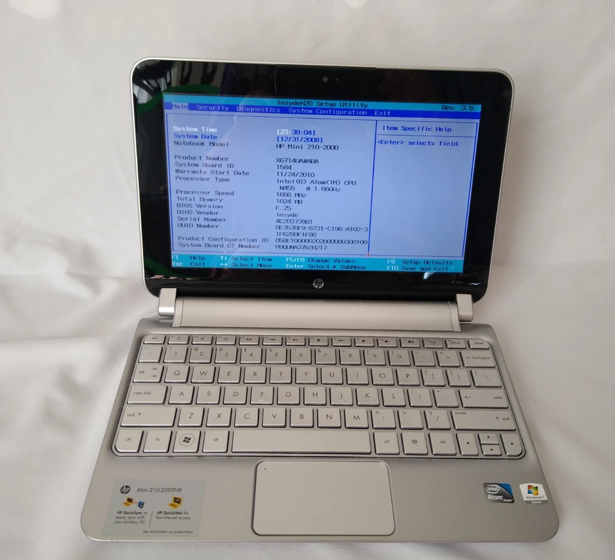 HP Windows 7 PC Laptops & Netbooks 1 GB RAM for sale | eBay