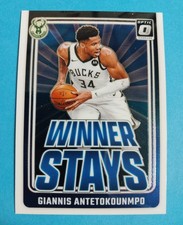 2024-25 Panini Donruss Optic Winner Stays Giannis Antetokounmpo #4 Bucks
