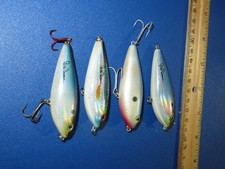 Lot of 4 Excalibur / Heddon Bill Dance Spit'n Image - Various Colors