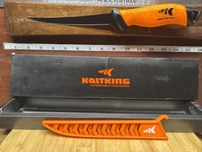 KastKing Fillet Bait Knife Razor Sharp Blade 6" Non-Slip Handle Fresh Saltwater