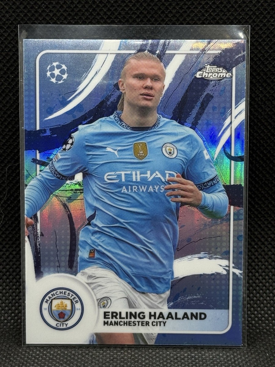 Erling Haaland Topps Chrome リフラクター Erling Haaland 2023 Topps Chrome UEFA Club Competitions #39