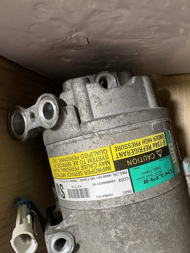 Klimakommpressor von Delhi für Opel Zafira A 2000-2005 Gebraucht