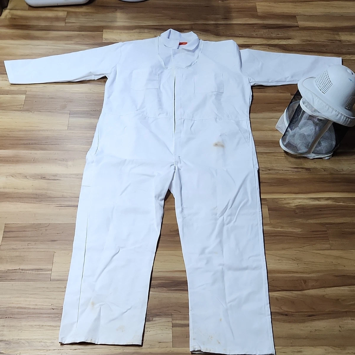 Construction White Uniform & Work Coveralls & Jumpsuits for sale