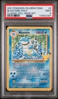 2021 POKEMON CELEBRATIONS CLASSIC COLLECTION #2 BLASTOISE-HOLO PSA 9