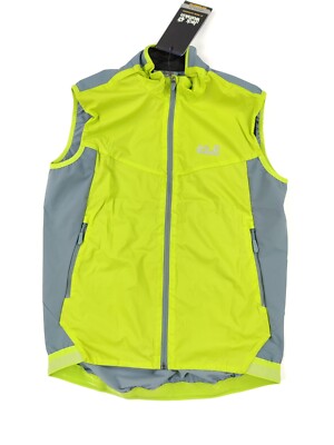 Jack Wolfskin Weste S Herren Fahrrad Tourer Softshell Vest Stormlock Flexshield