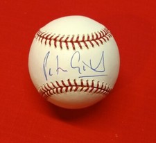 Peter Gabriel Genesis Music Star Signed Autographed OMLB Baseball PSA