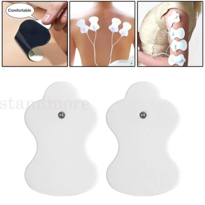 10/20x Tens Machine Replacement Electrode Massager Pads Self-Adhesive Reusable