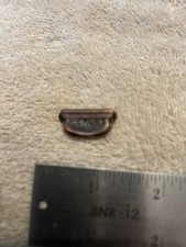 Antique Hickory Suspended Clip / Clasp Buckle Part
