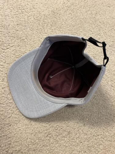 Heathered Gray Strapback Hat, Unstructured, by Blvnk Headware - Picture 2 of 2