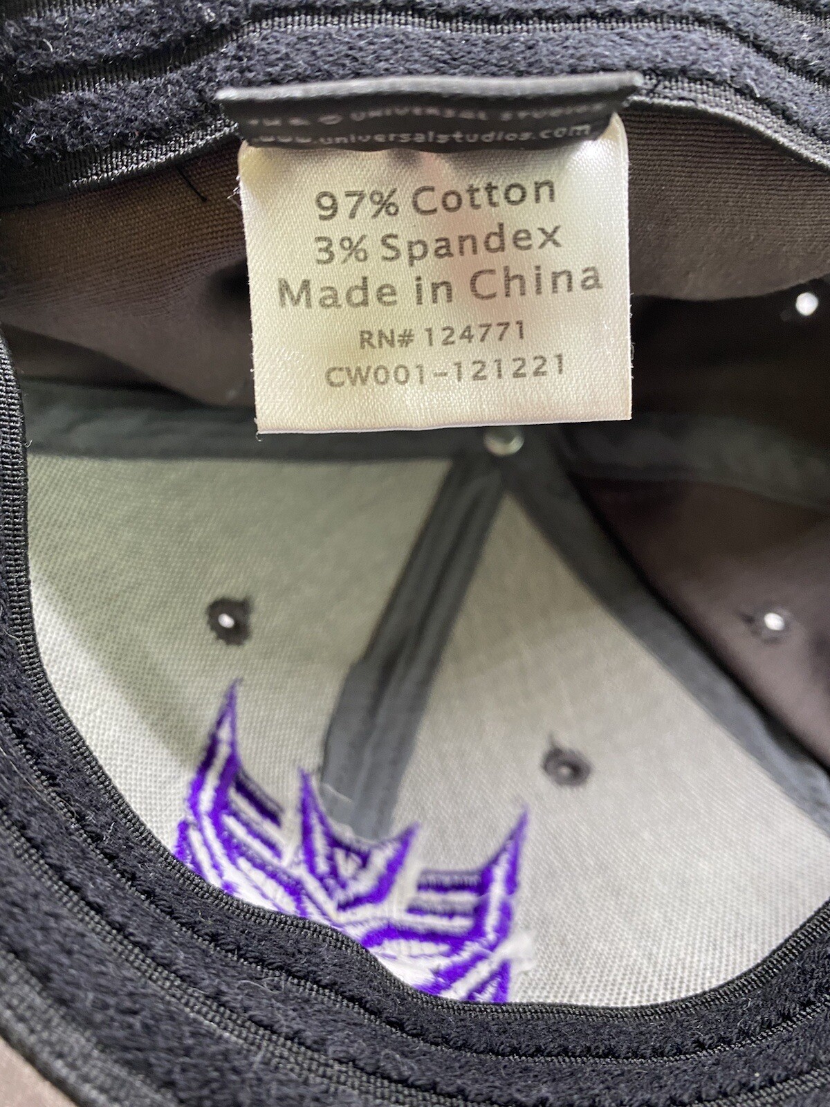 Transformers Universal Studios Cap Hat Adult Fitt… - image 8