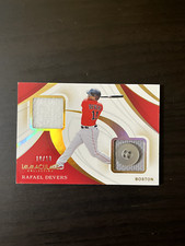 Rafael Devers 2020 Immaculate Dual Patch Gold 10/10 #ID-RD Button Relic SSP Sox