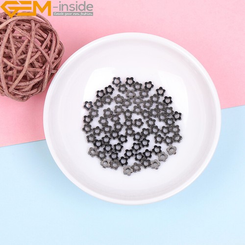 Cuentas de hematita negras naturales fabricación de joyas poder energía chakra 15" moneda cruz - Imagen 203 de 360
