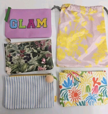 Lot Of 5 Ipsy Bags (Bags Only- NWOT)
