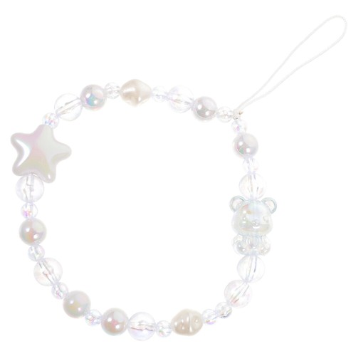 2 PCS Bear Mobile Phone Chain Miss Cell Wristlet Cellphone Strap - Zdjęcie 7 z 12